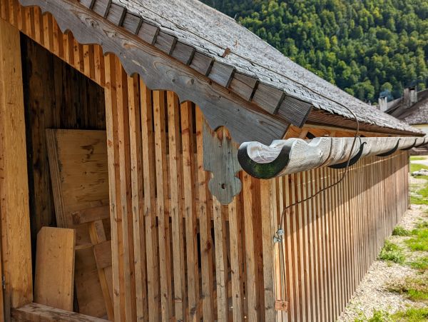 Cost of Wood Gutter Installation in Homestead
